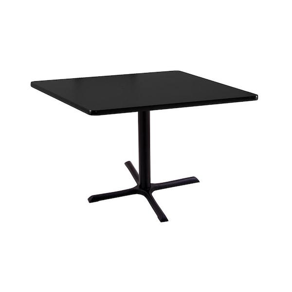 30" 211 Black Table, 36" x 36" Square Top